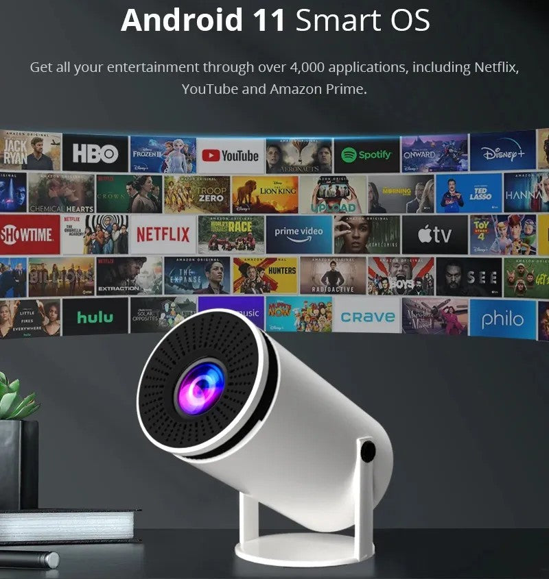 HY300 Smart HD Home Projector